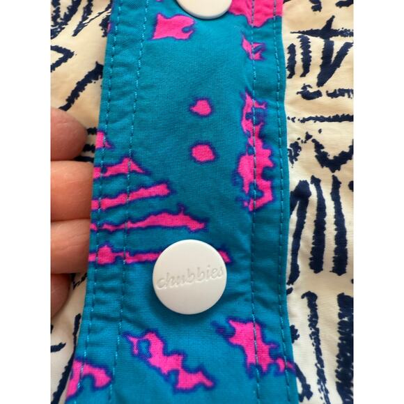 Chubbies Wanderers Club Pullover Reversible Sherpa Jacket XXL Men's Retro VTG - Picture 6 of 6